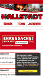 Mobile Screenshot of feuerwehr-hallstadt.de